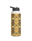 Royal Rottie Regalia Stainless Steel Water Bottle