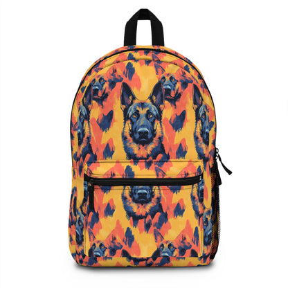 Impressionistic German Shepherds Backpack