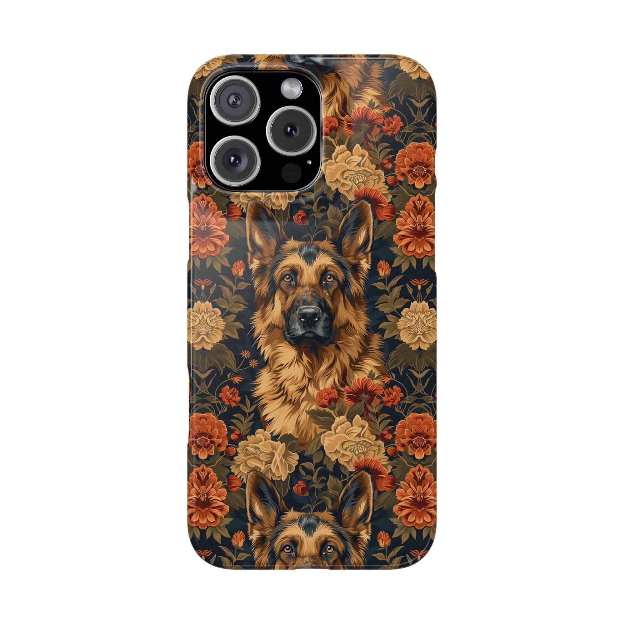 WhimsiWooly Shepherd Spritz Slim Phone Cases