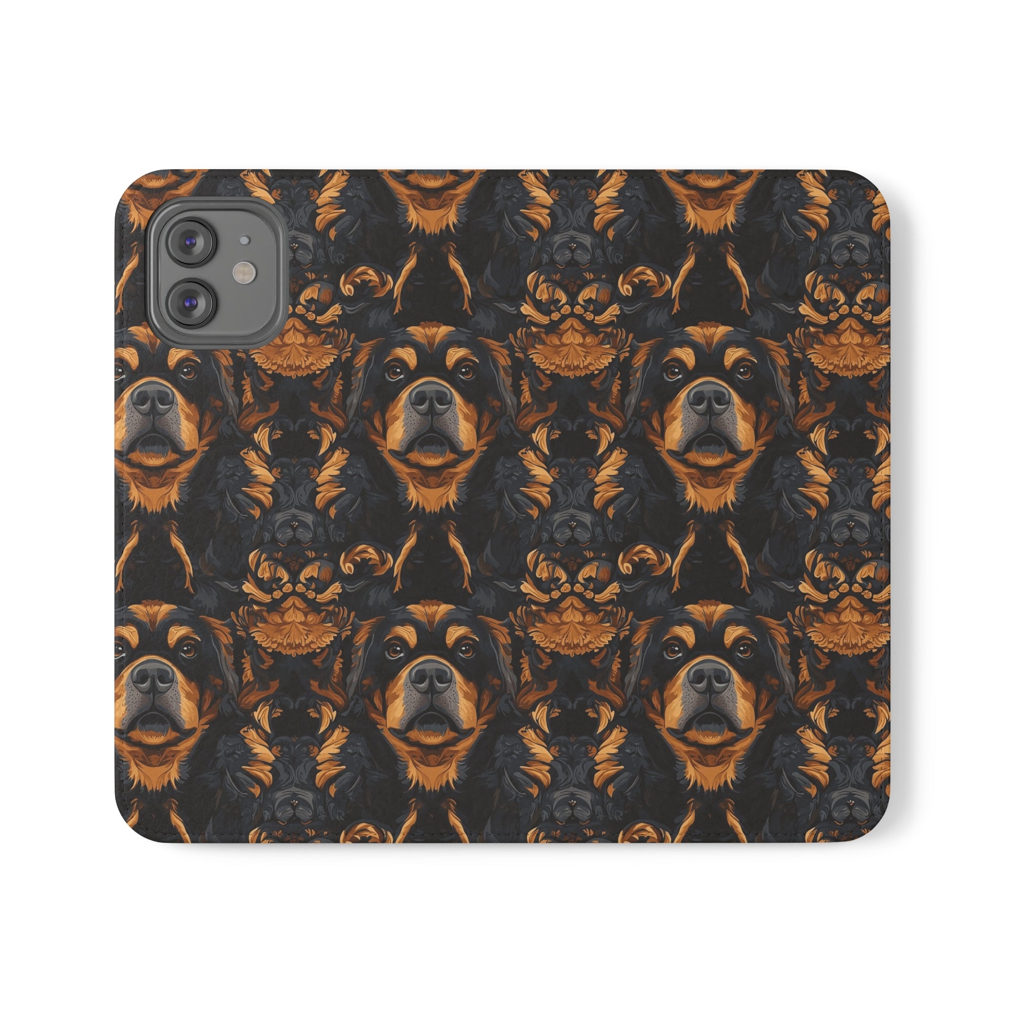 Modern Rottweiler Royalty Flip Cases