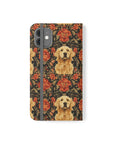 Golden Pawsatronic Tapestry Flip Cases