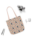 Bloomiful Lab Bouquet Canvas Tote Bag