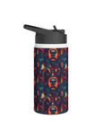 Rustic Rottie Charm Stainless Steel Water Bottle