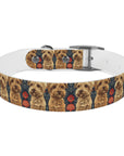 Yorkie Charm Twins Dog Collar