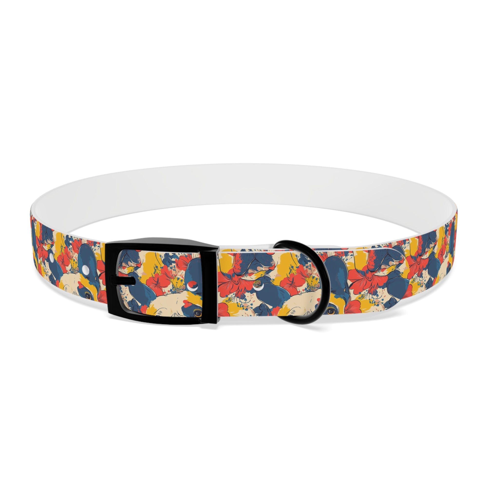 Bloom Pup Frenchietastic Splatter Dog Collar