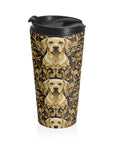 Royal Pawsitivity Labs Stainless Steel Travel Mug