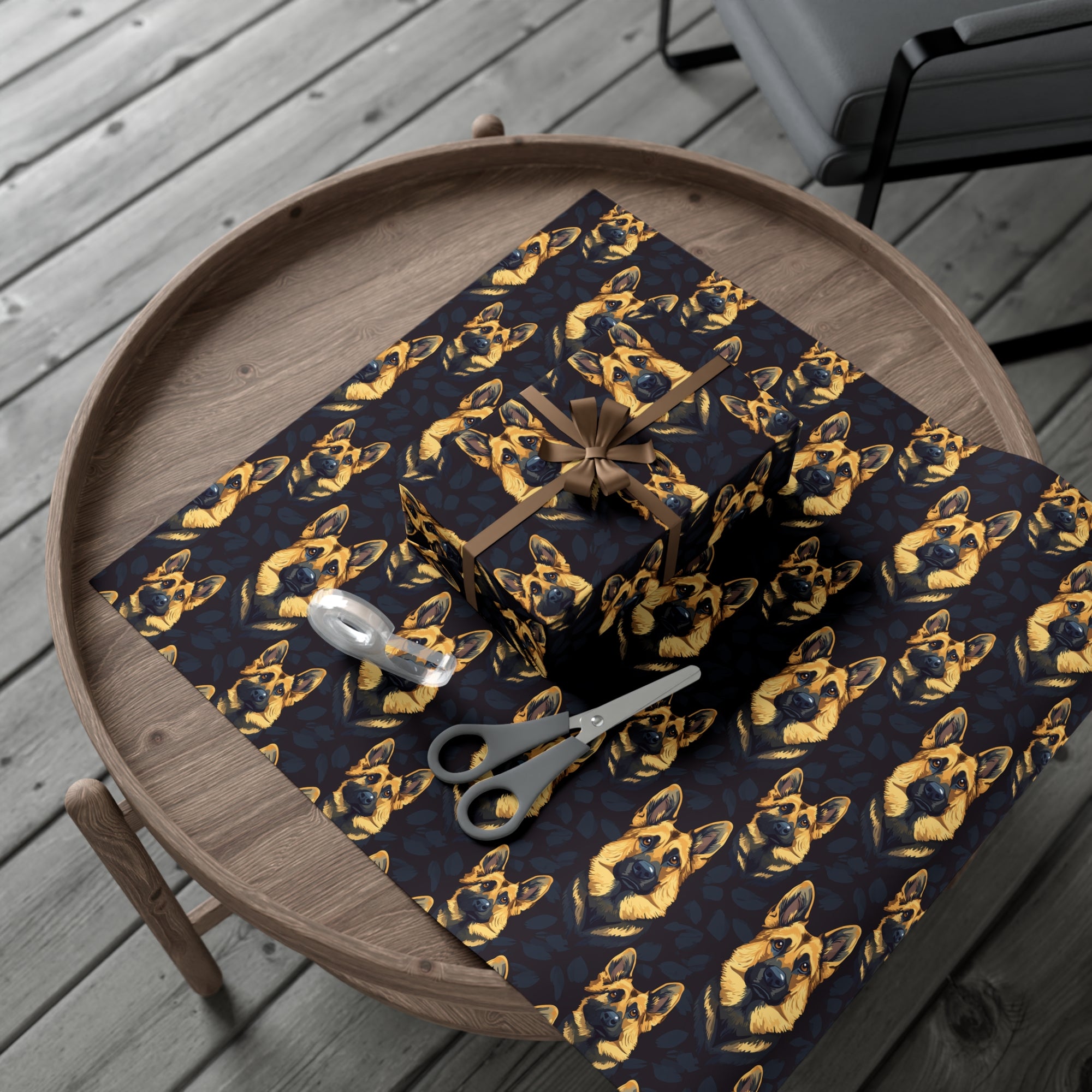 Majestic Hound Couture: German Shepherd LuxeBlend Gift Wrap Papers