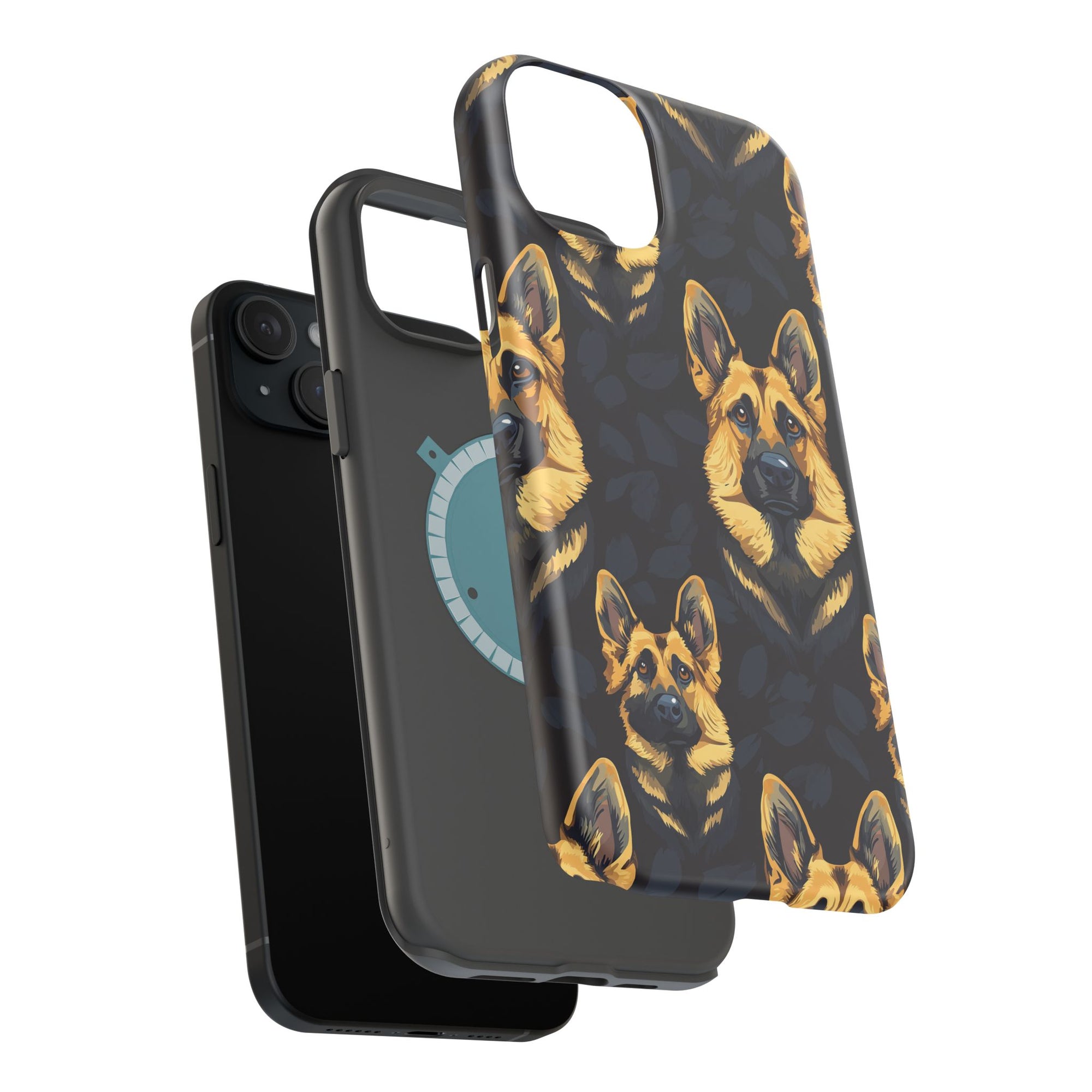 Majestic Hound Couture: German Shepherd LuxeBlend Magnetic Tough Cases