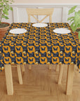 Frenchie Pawsitively Pawsome Peek-a-Boo Perfection Tablecloth