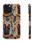 Bloomhound Shepherd Sentinel Slim Phone Cases