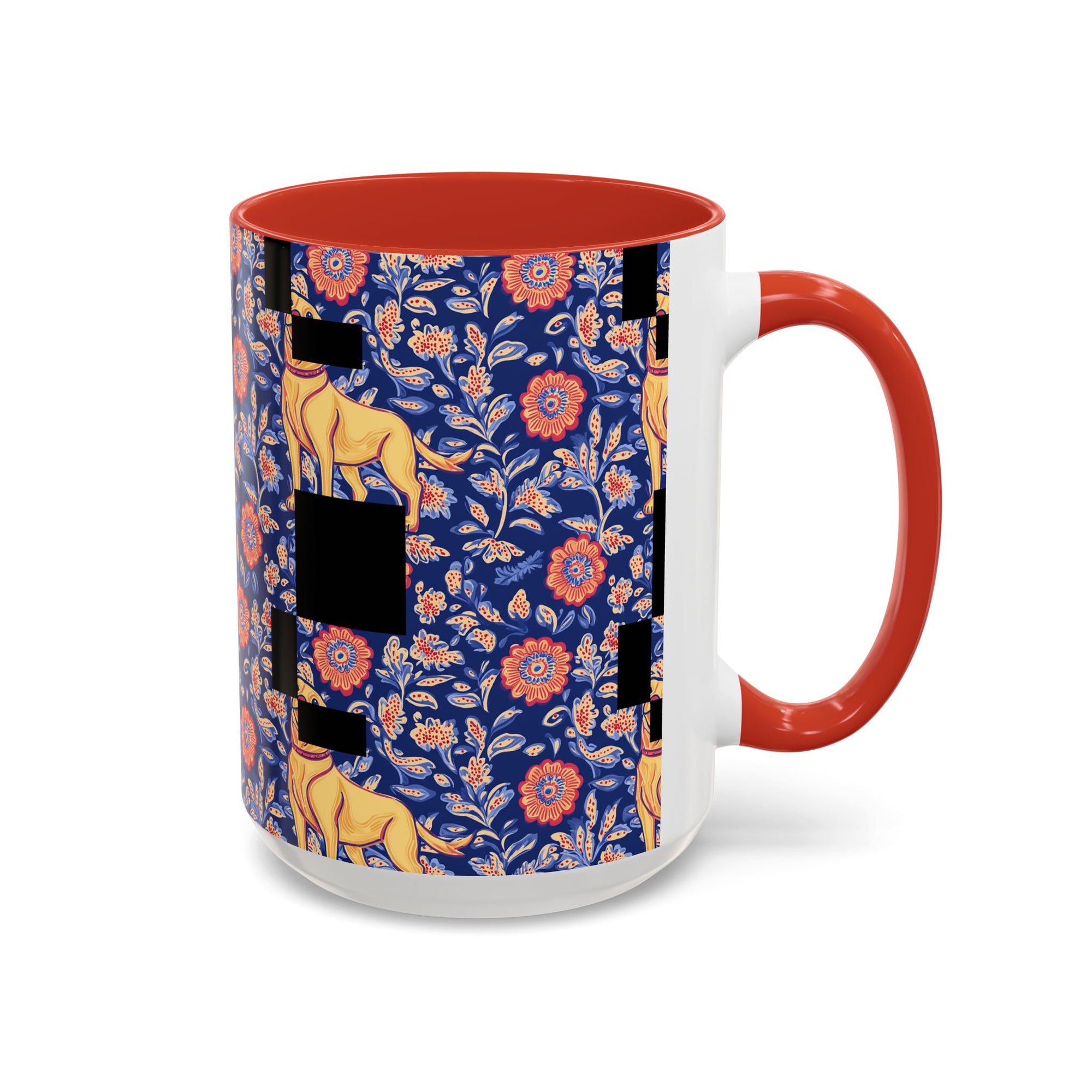 Bloomtastic Lab Petal Parade Accent Coffee Mug