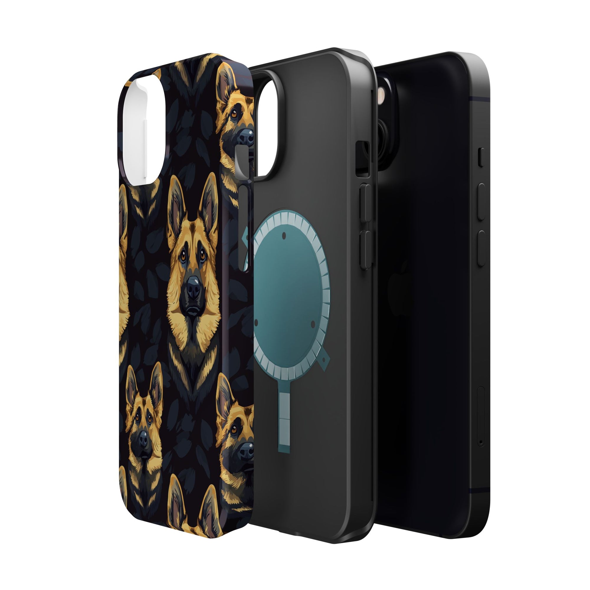 Majestic Hound Couture: German Shepherd LuxeBlend Magnetic Tough Cases