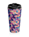 Dazzling Bulldog Chic Stainless Steel Travel Mug