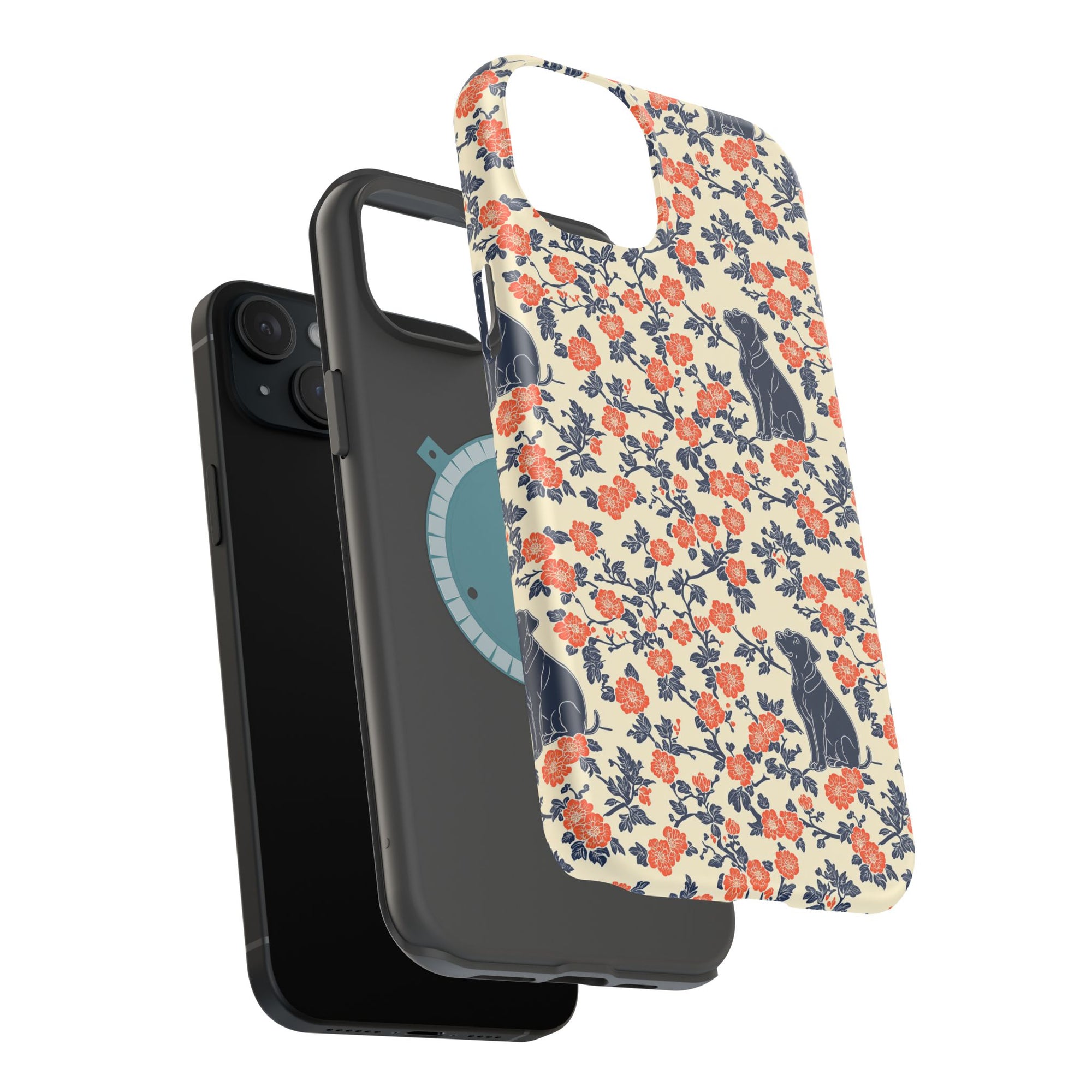 Bloomiful Lab Bouquet Magnetic Tough Cases