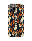 Beagle Glimmer Gaze Glamour Slim Phone Cases