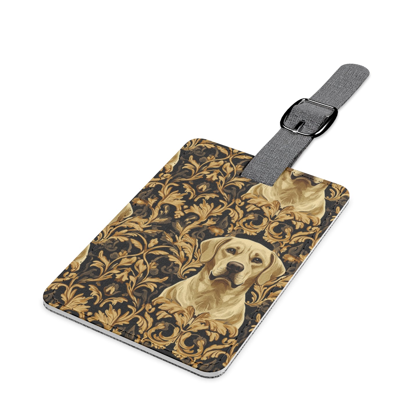 Royal Pawsitivity Labs Luggage Tag