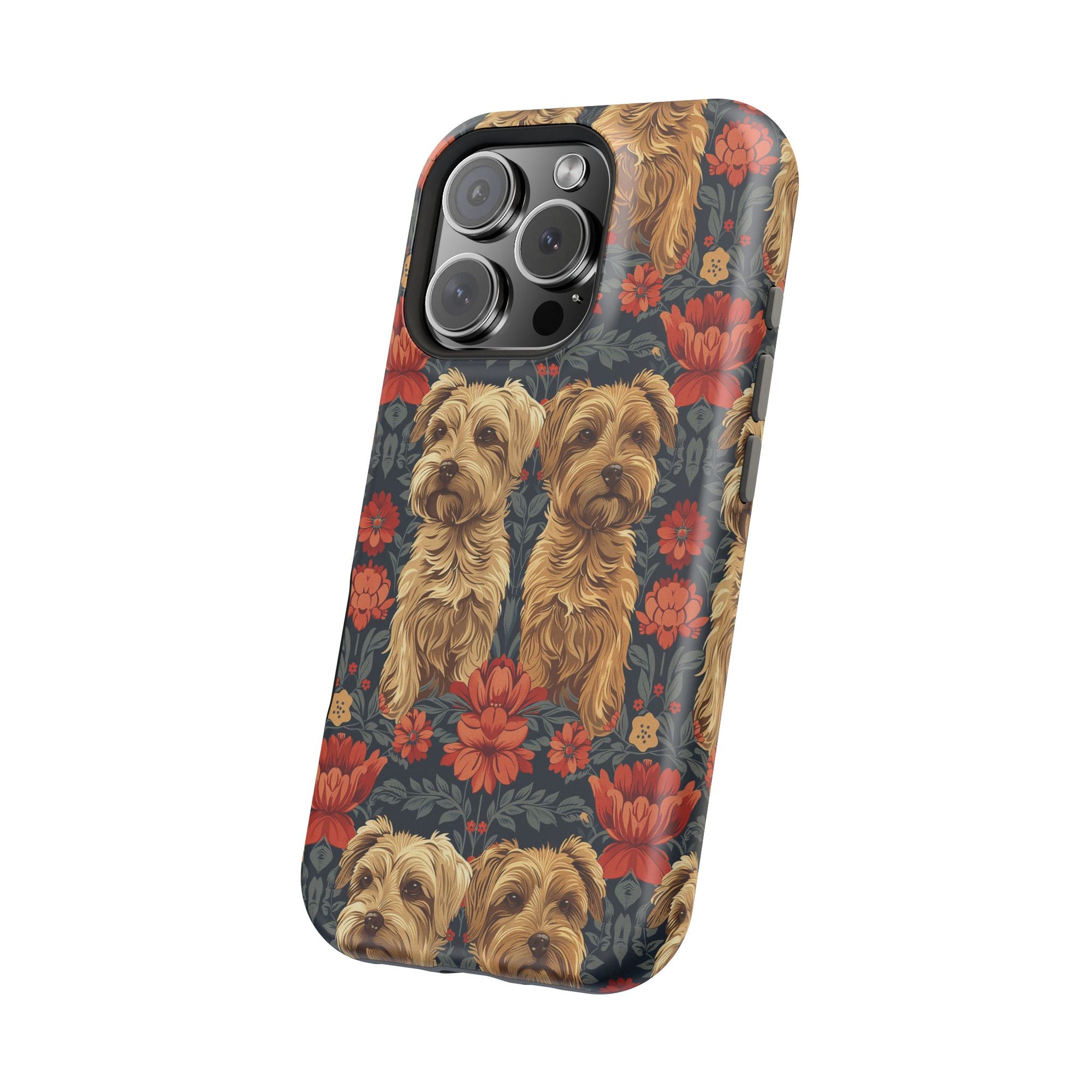 Yorkie Charm Twins Magnetic Tough Cases