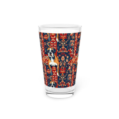 Boxer Blossom Tapestry Delight Pint Glass