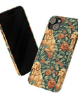 Blooming Goldie Glam Slim Phone Cases