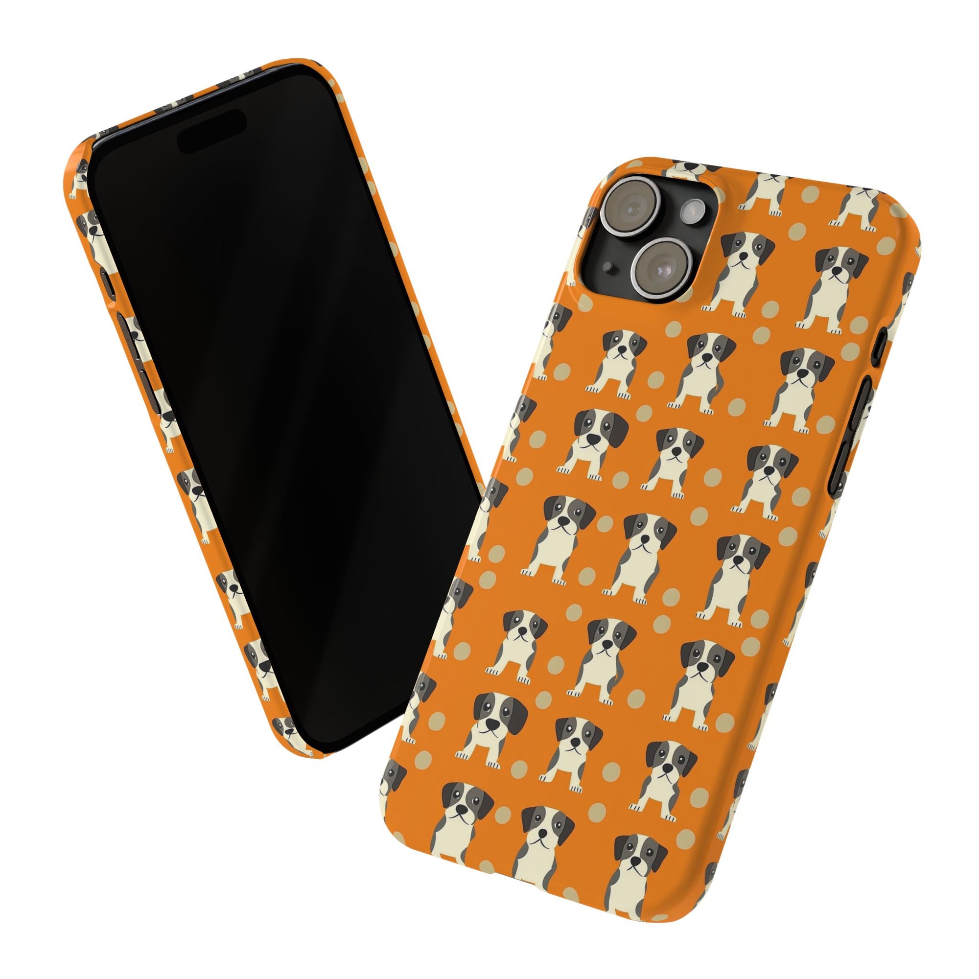 Boxer Blissful Chic Canine Slim Phone Cases