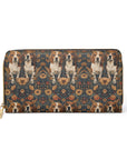 Beagle Buddies Meadow Magic Zipper Wallet