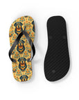 Royal Rottie Regalia Flip Flops