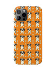 Boxer Blissful Chic Canine Slim Phone Cases