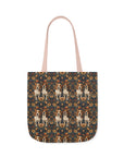 Beagle Buddies Meadow Magic Canvas Tote Bag