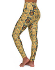 Royal Rottie Regalia High Waisted Yoga Leggings