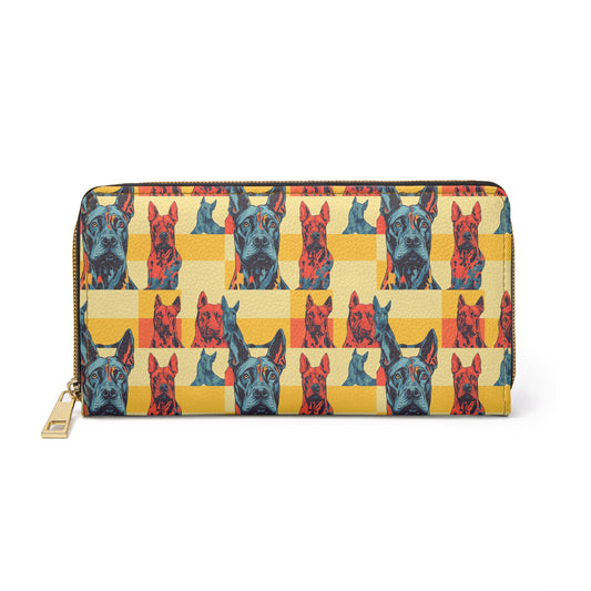 Dane-tastic Marvelous Mutt Mode Zipper Wallet