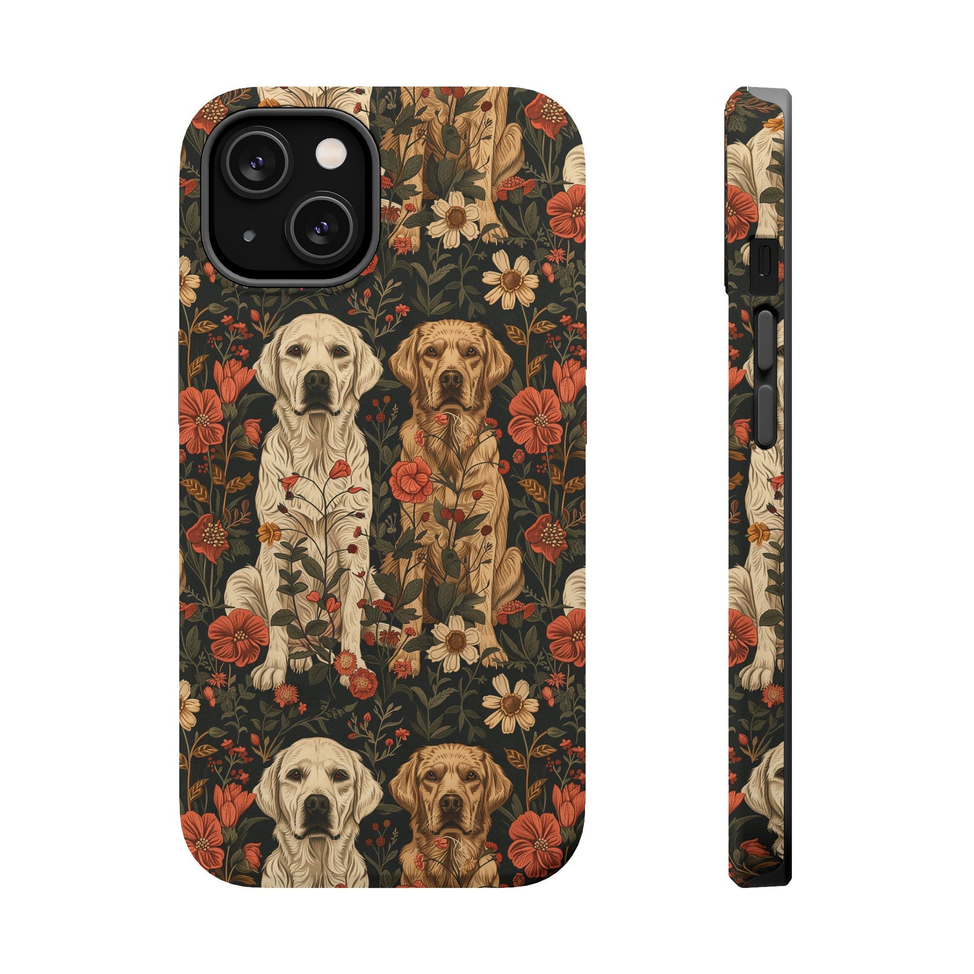 Blossoming Labradors Bouquet Magnetic Tough Cases