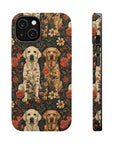 Blossoming Labradors Bouquet Magnetic Tough Cases