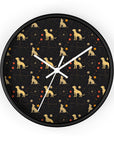 Heavenly Husky Hues Wall Clock