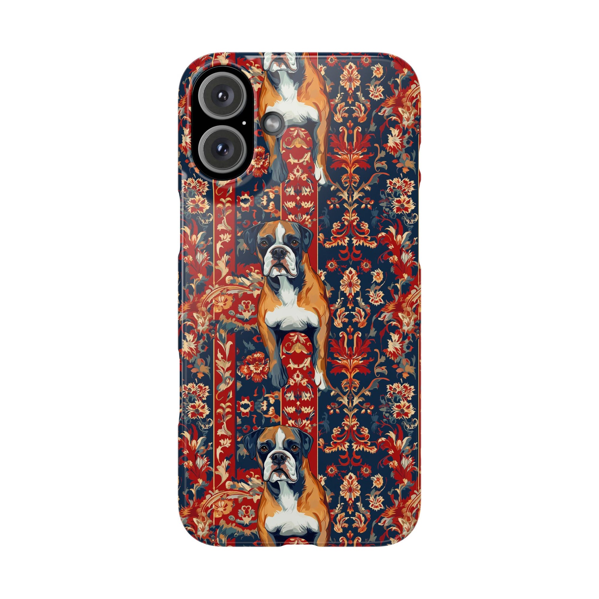 Boxer Blossom Tapestry Delight Slim Phone Cases