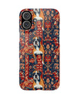 Boxer Blossom Tapestry Delight Slim Phone Cases