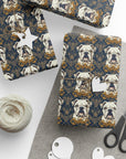 Wildwood Wanderlust Bulldog Wrapping Paper