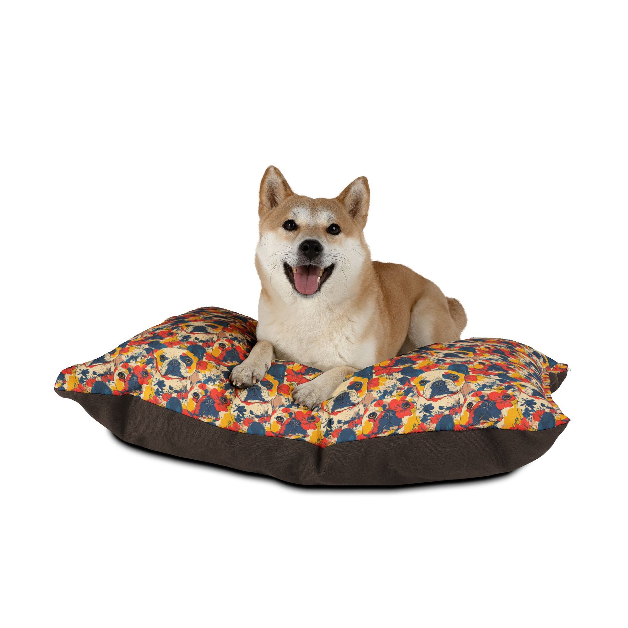 Bloom Pup Frenchietastic Splatter Pet Bed