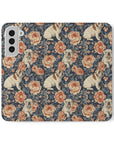 Blooming Bulldog Beauty Flip Cases