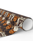 Bloomingly Bulldogistic Bouquet Wrapping Paper