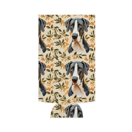 Majestic Great Dane Meadow Slim Can Cooler