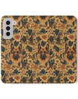 Autumnal German Shepherd Glamour Flip Cases