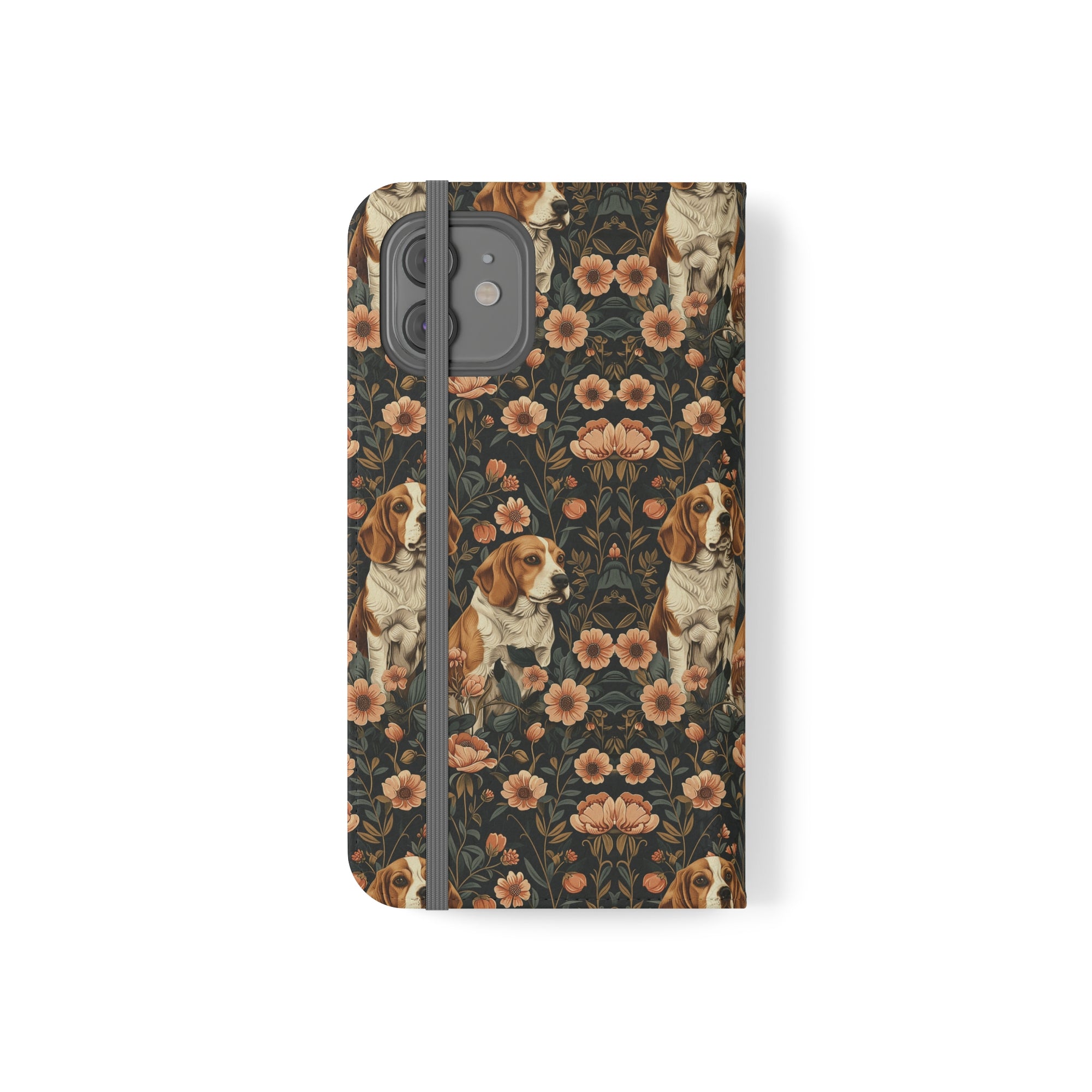 Beagle Blossom Bonanza Flip Cases