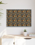 Ruffle Rottie Glamourific Matte Canvas, Framed