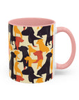 Modern Charm Labrador Chic Accent Coffee Mug