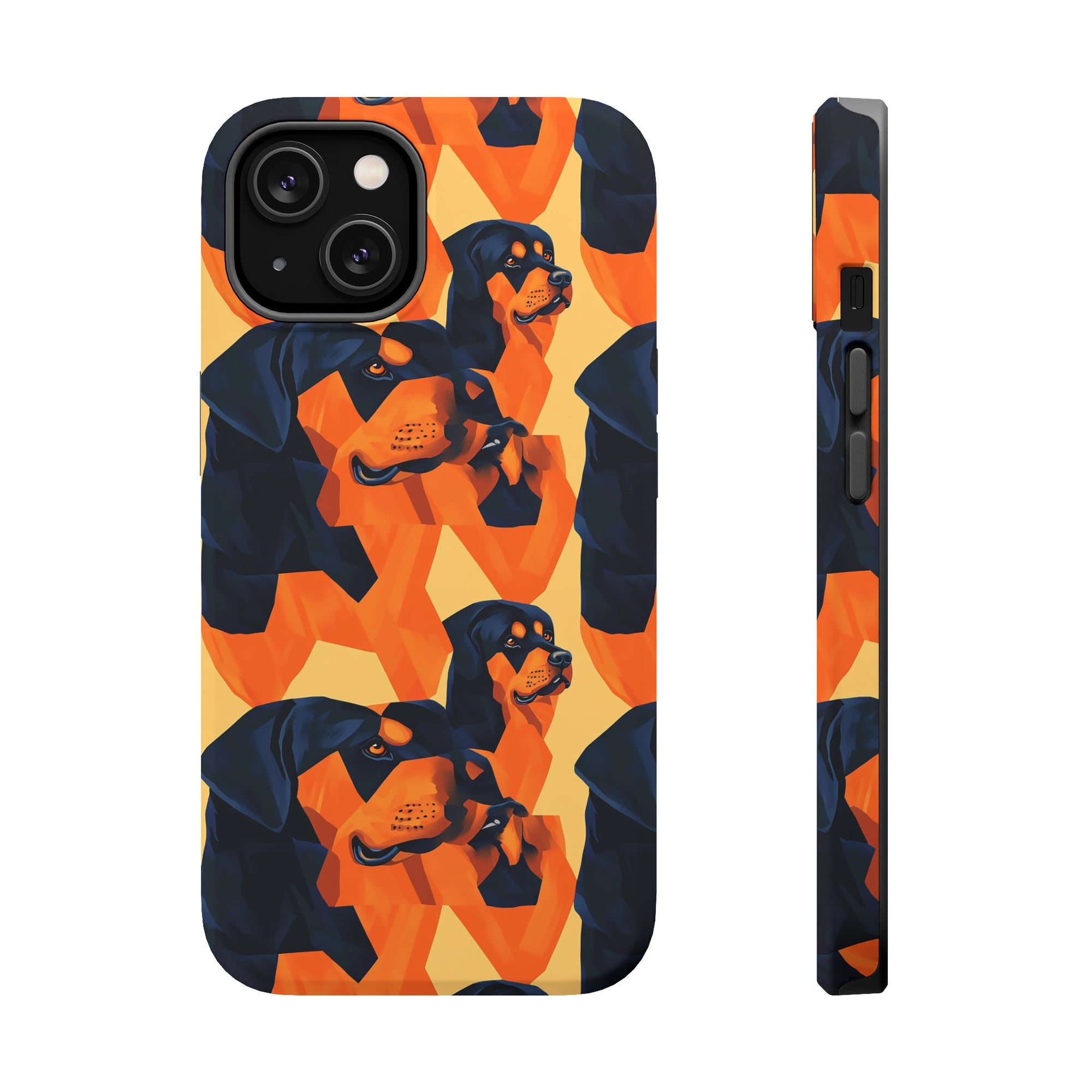 Rottweiler Chic Pawsitivity Magnetic Tough Cases