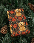 Golden Pawsatronic Tapestry Gift Wrap Papers