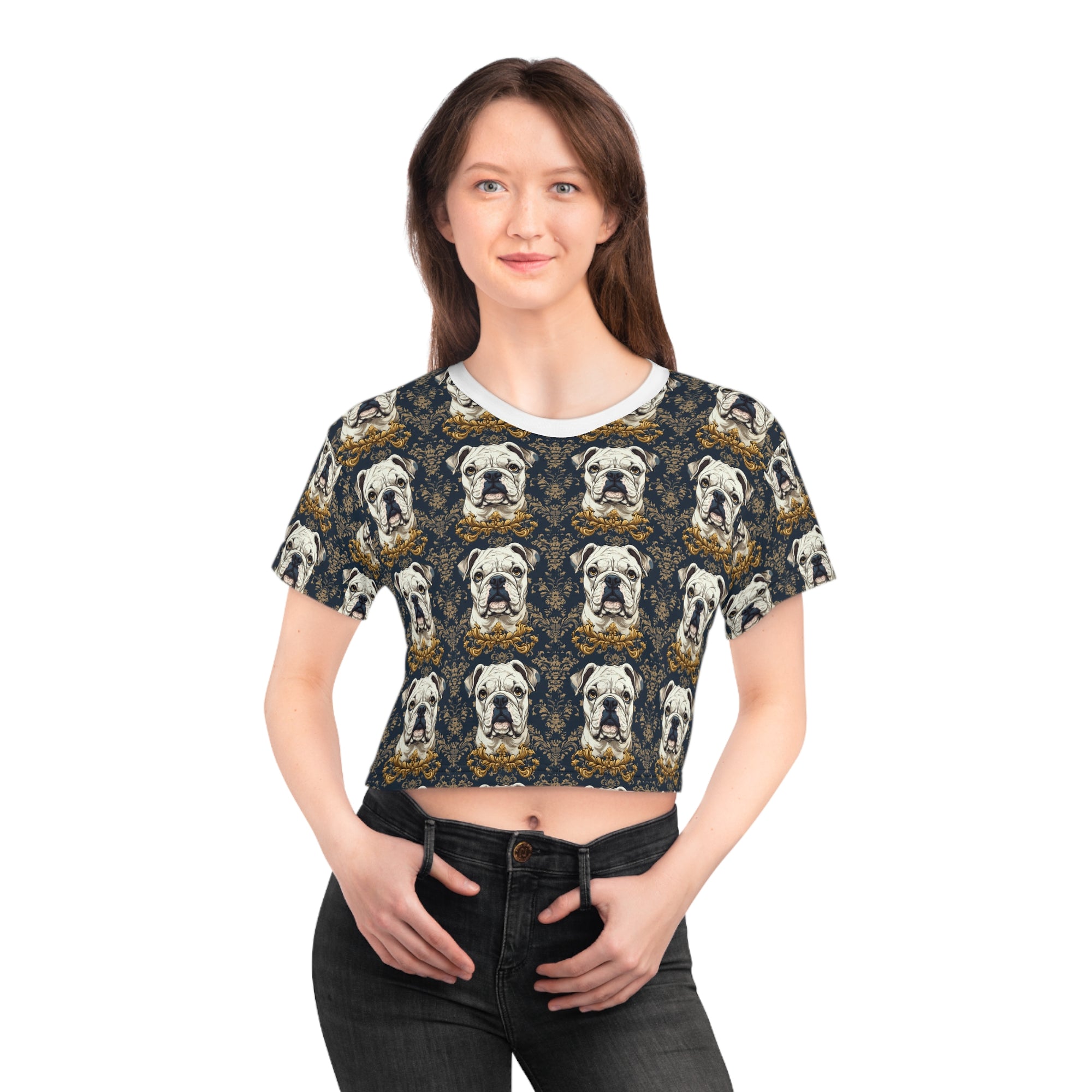 Wildwood Wanderlust Bulldog Crop Tee