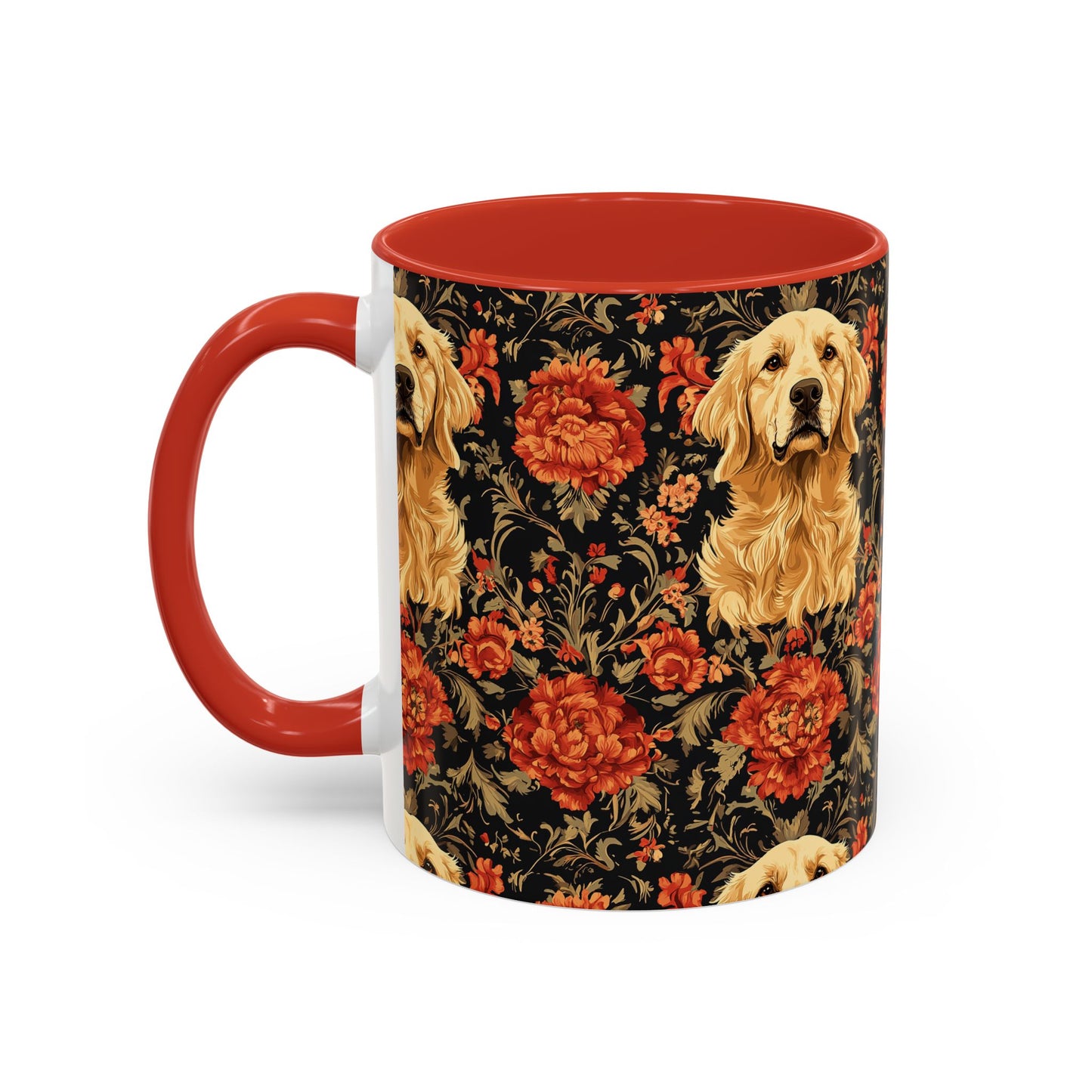 Golden Pawsatronic Tapestry Accent Coffee Mug