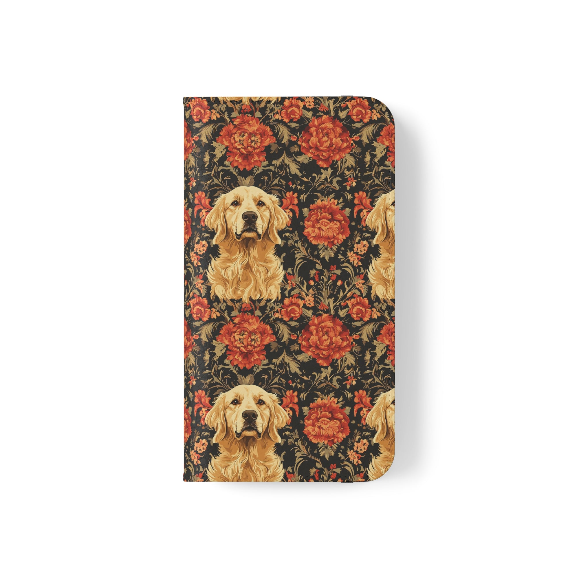 Golden Pawsatronic Tapestry Flip Cases