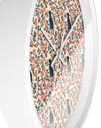 Bloomiful Lab Bouquet Wall Clock